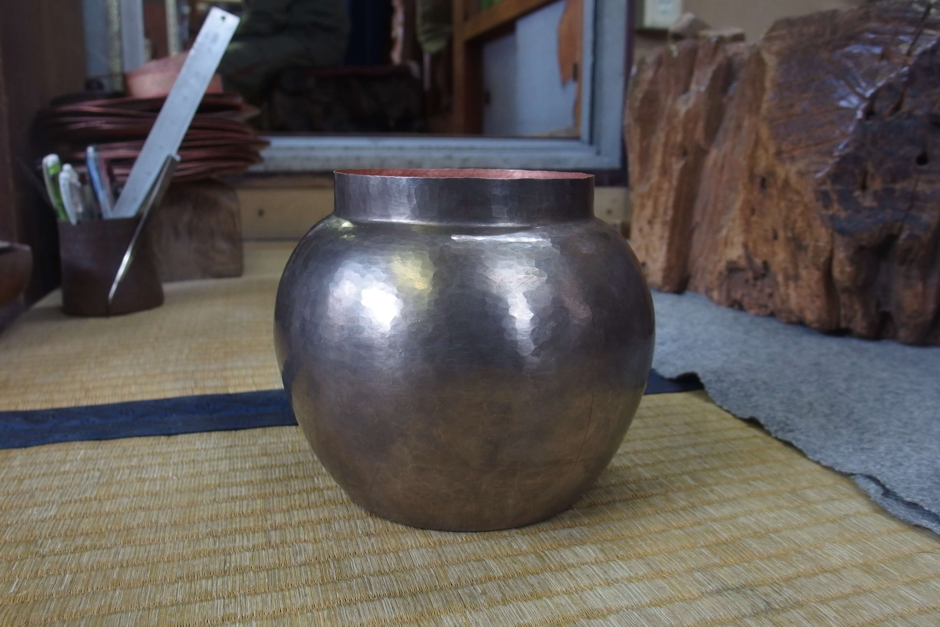 湯沸づくり その1 – 鎚起銅器 大橋保隆